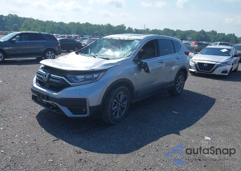 2021 Honda Cr-V Awd Ex-L z USA, uszkodzony, nr VIN 2HKRW2H87MH660735